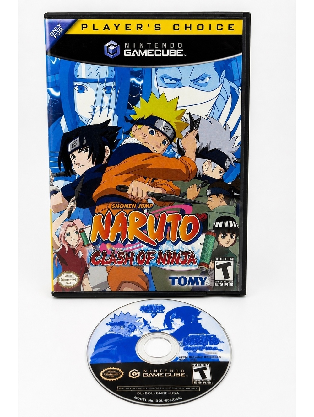 Naruto Clash of Ninja Player’s Choice GameCube Tested Working No Manual